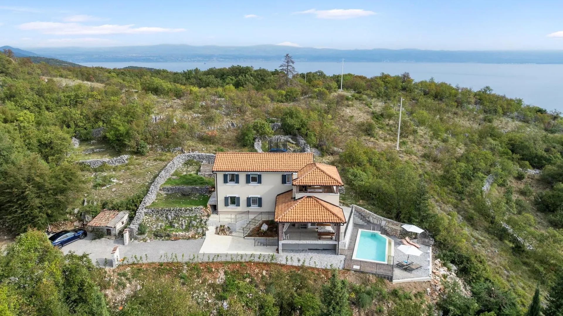 Zagorje Villa Antonia - Private Pool & Panorama Kvarner View קרואטיה